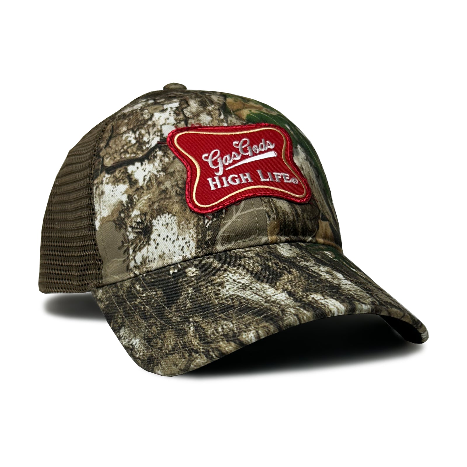 Camo High Life Trucker